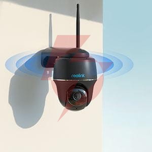 Kamera ip reolink argus series b430 akumulatorowa 5mp wifi usb-c czarna