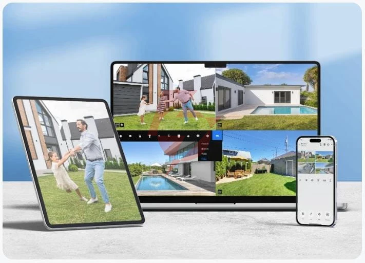 Kamera ip reolink argus series b430 akumulatorowa 5mp wifi usb-c czarna
