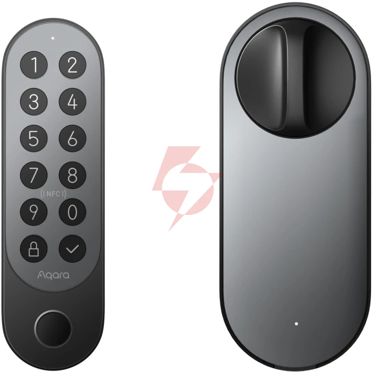 Aqara smart lock u200 kit czarny | inteligentny zamek do drzwi | 