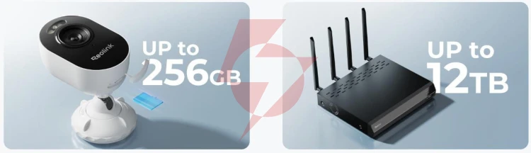 Kamera ip reolink lumus e430 4mp wi-fi