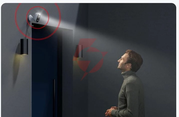 Kamera ip reolink lumus e430 4mp wi-fi