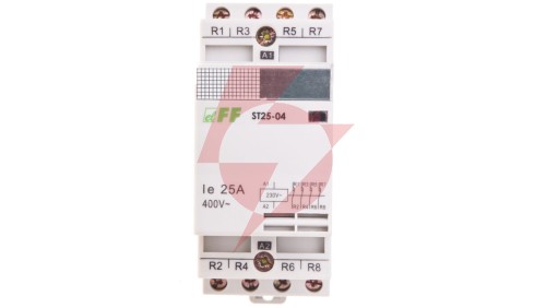 Stycznik modułowy 25A 4R 230V AC ST25-04