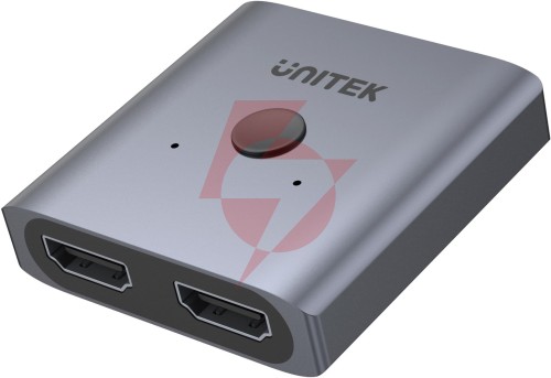 Unitek dwukierunkowy przełącznik hdmi2.0 4k 2-na-1