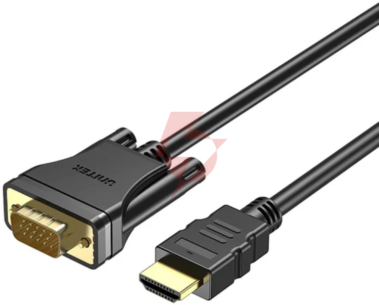 Unitek kabel hdmi na vga, fullhd 60hz, 2 m