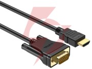Unitek kabel hdmi na vga, fullhd 60hz, 2 m
