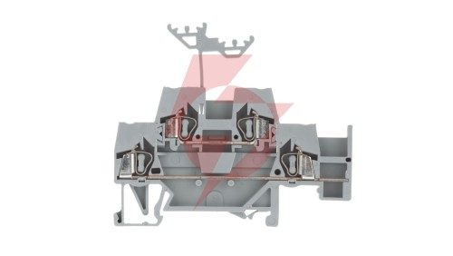 Złączka szynowa 2-piętrowa 2,5mm2 L / L szara 280-520