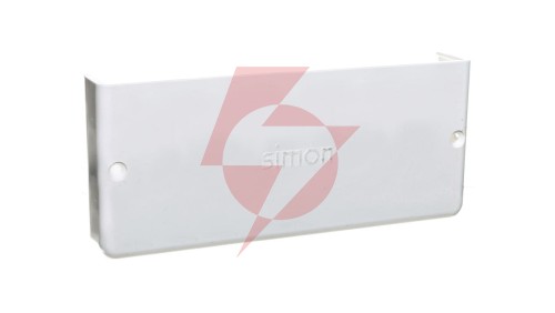 Simon Connect Zakończenie kanału kablowego Cabloplus PVC 130x55mm czysta biel TKA1305502/9