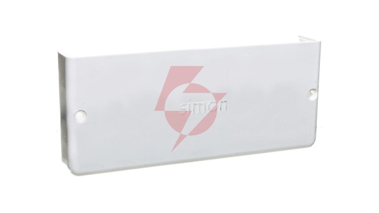 Simon Connect Zakończenie kanału kablowego Cabloplus PVC 130x55mm czysta biel TKA1305502/9