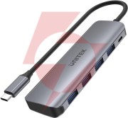 Unitek aktywny hub usb-c 4xusb 3.1 gen1 microusb