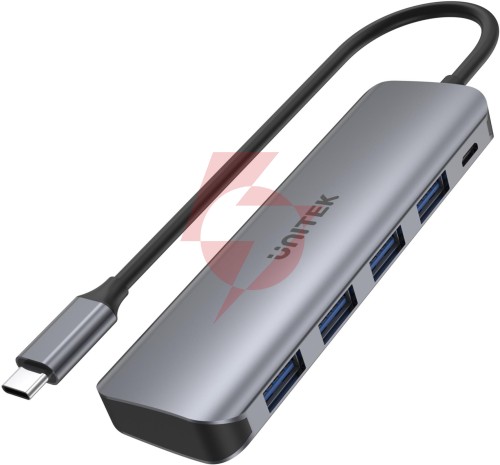 Unitek aktywny hub usb-c 4xusb 3.1 gen1 microusb