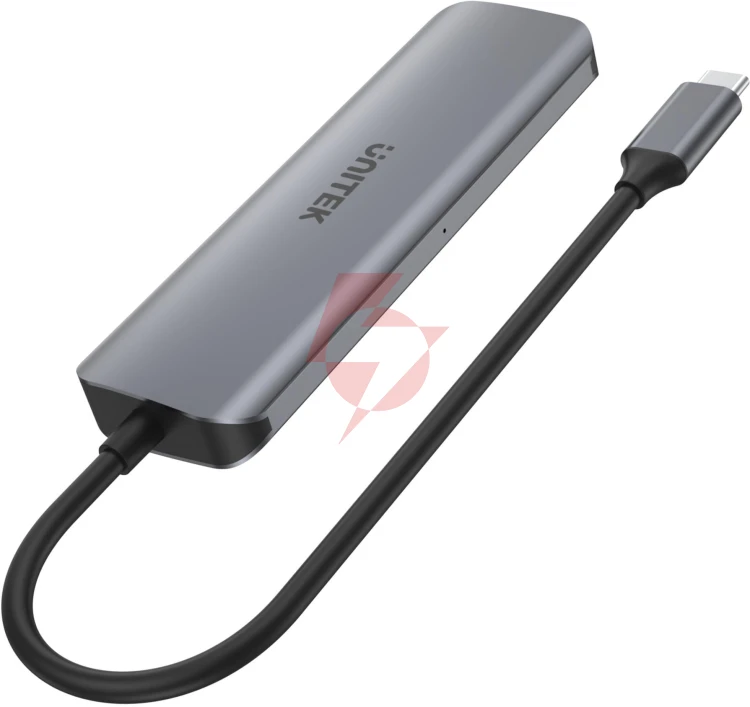 Unitek aktywny hub usb-c 4xusb 3.1 gen1 microusb