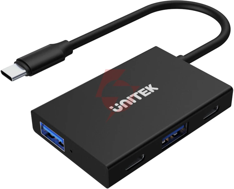 Unitek hub usb-c 10gbps 2x usb-a 2x usb-c