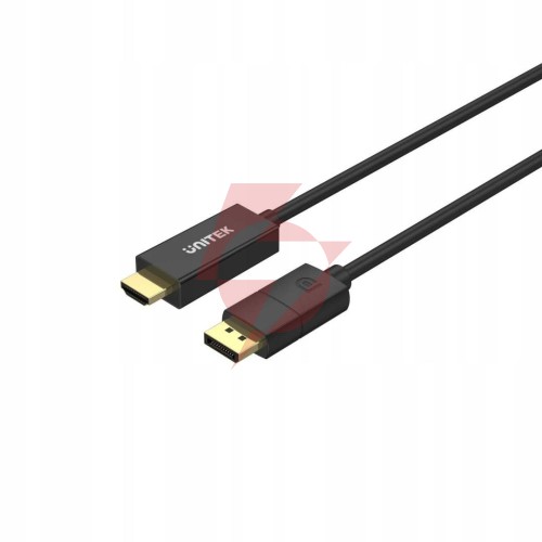 Unitek kabel displayport 1.2 na hdmi 4k 60hz 1,8 m