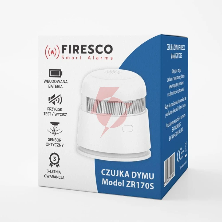 Czujnik dymu firesco zr170s