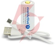 Akumulatorek 16340 / r-cr123 3v everactive 700mah (1 szt.) z zabezpieczeniem