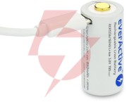Akumulatorek 16340 / r-cr123 3v everactive 700mah (1 szt.) z zabezpieczeniem