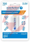 Akumulatorek 16340 / r-cr123 3v everactive 700mah (1 szt.) z zabezpieczeniem