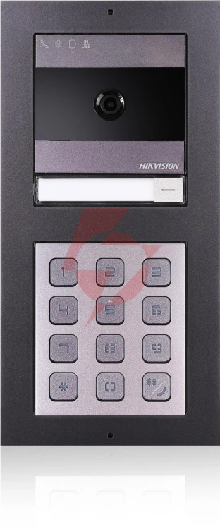 Wideodomofon hikvision ds-kis704ey-acw2/aluminium