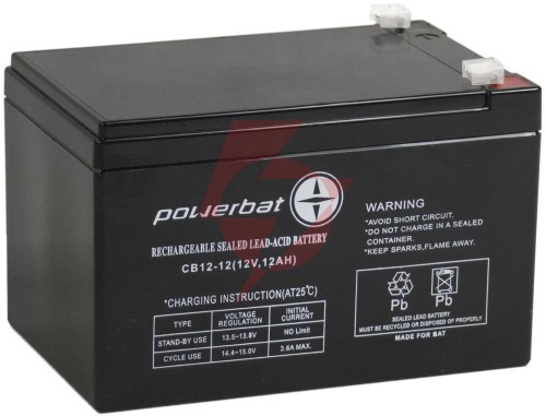 Akumulator agm powerbat cb 12v 12ah