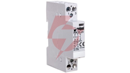 Stycznik modułowy 20A 2Z 0R 24V AC RIK20-20-24 2608178