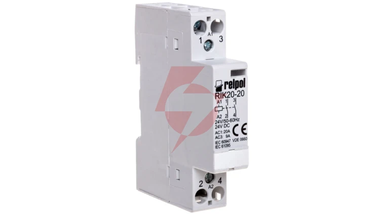 Stycznik modułowy 20A 2Z 0R 24V AC RIK20-20-24 2608178