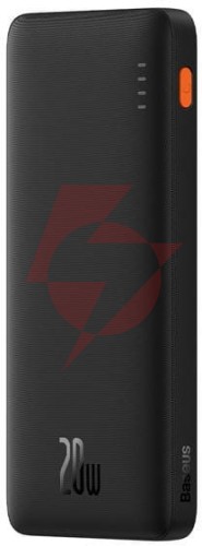Powerbank baseus airpow ppqd090001 10000mah 20w pd qc 20w usb-a usb-c + kabel