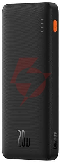 Powerbank baseus airpow ppqd090001 10000mah 20w pd qc 20w usb-a usb-c + kabel