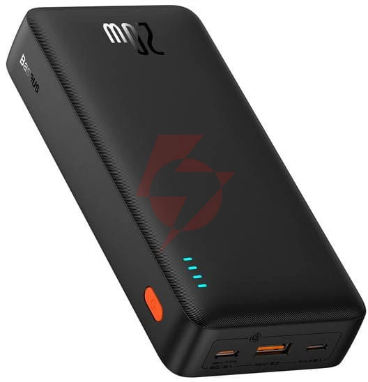 Powerbank baseus airpow p10022804113-00 20000mah 20w pd qc 20w usb-a usb-c + kabel