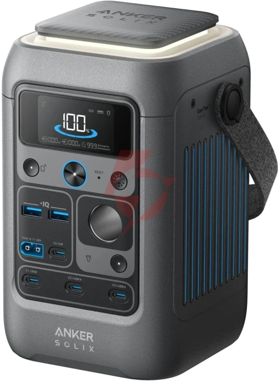 Przenośna stacja zasilania anker solix c300x dc 288wh 300w