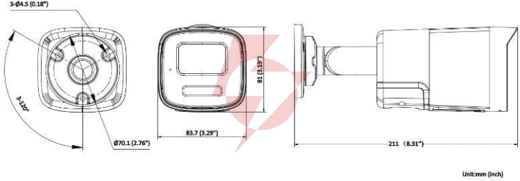Kamera ip hikvision ds-2cd1t47g2h-liuf/sl 2.8mm pl