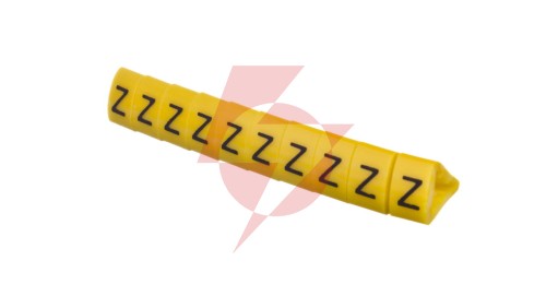 Oznacznik przewodów OZ-2/Z żółty E04ZP-01020403800 /100szt./