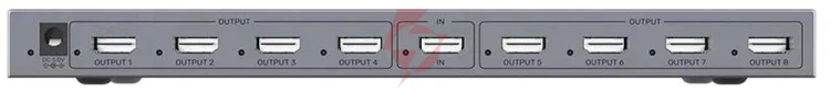 Unitek rozgałęźnik sygnału hdmi 1 in-8 out 4k