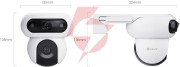 Kamera ip ezviz h90 4mp+4mp
