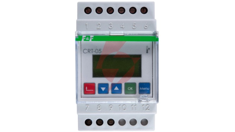 Regulator temperatury 2-funkcyjny -100-400 st.C 16A 1P cyfrowy CRT-05