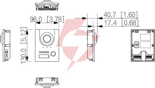 Stacja bramowa dahua vto2202f-p-s3
