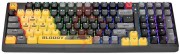 Klawiatura mechaniczna a4tech bloody s98 usb sports lime (blms red plus switches)