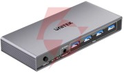 Unitek przełącznik kvm 8k@60hz usb 3.0 5gbps dp