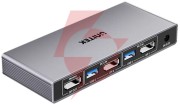 Unitek przełącznik kvm 8k@60hz usb 3.0 5gbps dp