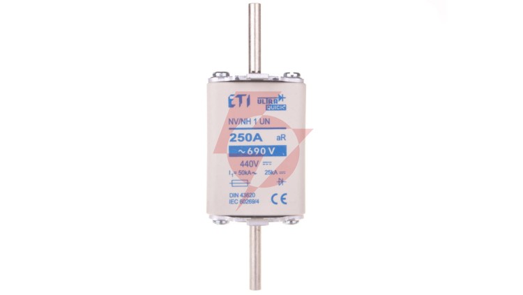Wkładka bezpiecznikowa NH1 250A aR 690V 004333216