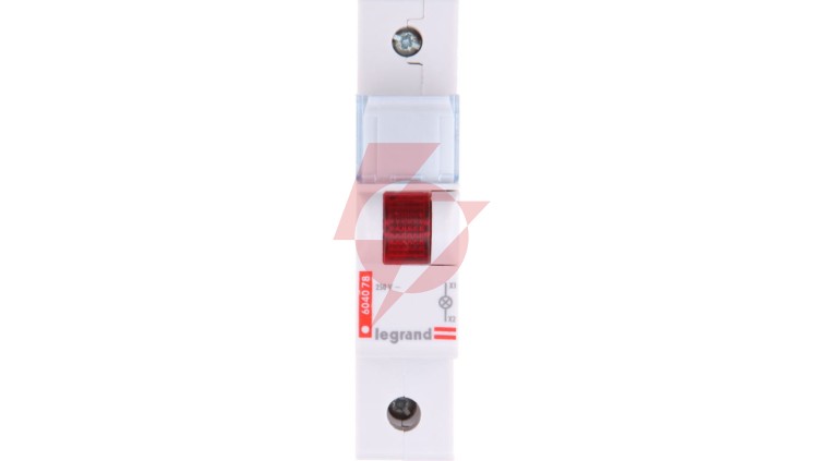 Lampka modułowa 1-fazowa czerwona 230-250V AC L311 604078