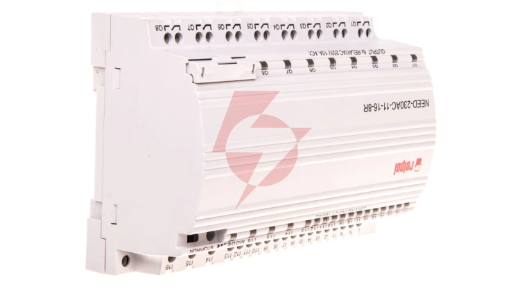 Przekaźnik programowalny 230V AC 16we, 8wy bez wyświetlacza i klawiatury NEED-230AC-11-16-8R 857367