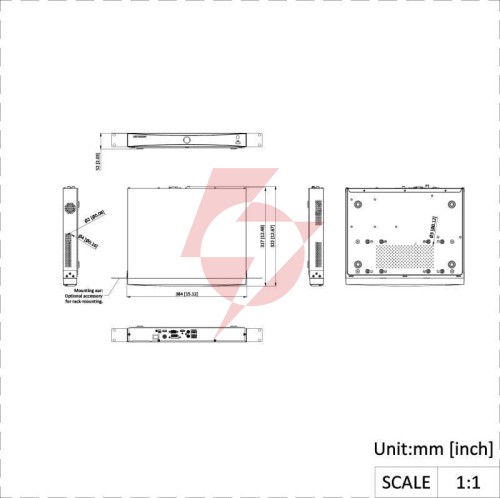 Rejestrator ip hikvision ds-7608nxi-i2/s(e) pl