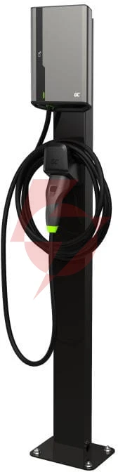 Słupek montażowy greencell habuden post do stacji ładowania habuden wallbox evgcakhp1
