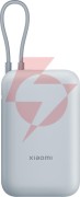 Powerbank xiaomi 10000mah z wbudowanym kablem usb-c ice blue