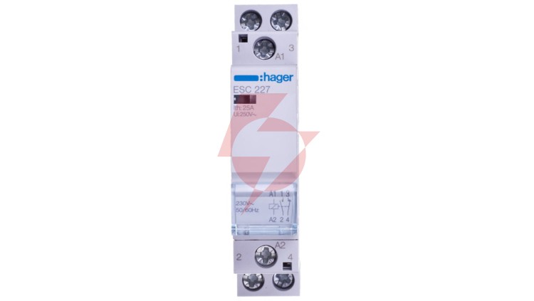 Stycznik modułowy 25A 1Z 1R 230V AC ESC227