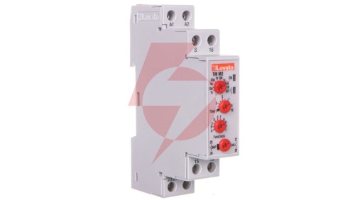 Przekaźnik czasowy 1Z+1P zwłoczny 0,1s-10dni 8A 12-240V AC/DC programowalny wielofunkcyjny TMM2