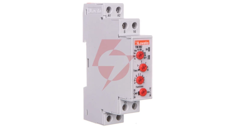 Przekaźnik czasowy 1Z+1P zwłoczny 0,1s-10dni 8A 12-240V AC/DC programowalny wielofunkcyjny TMM2