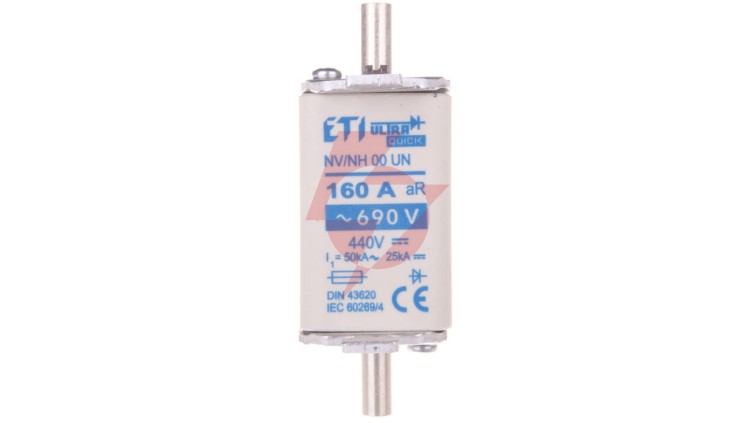 Wkładka bezpiecznikowa NH00 160A aR 690V 004331215