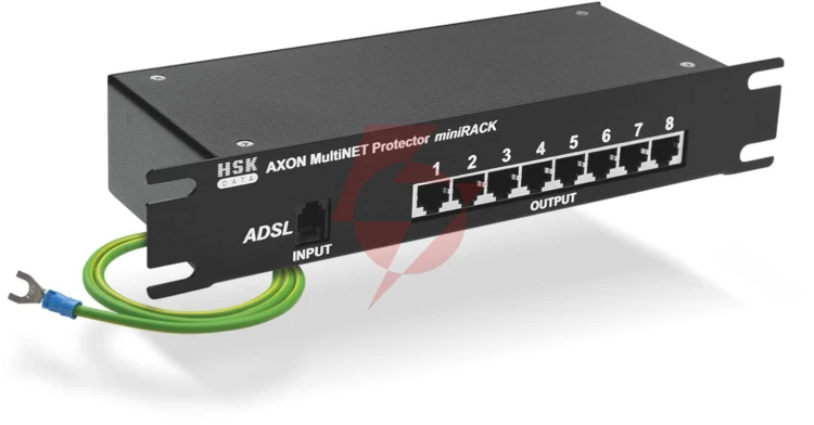 Ogranicznik przepięźć axon  multi net protector minirack 8+1