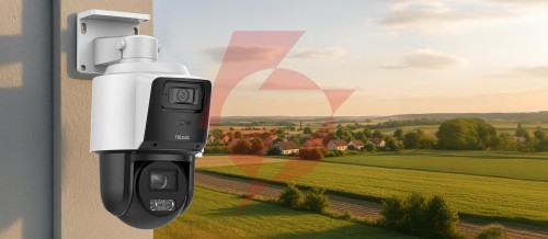 Kamera ip hilook ptz-d4-pro dualna 8mp (4mp + 4mp) 4x zoom optyczny